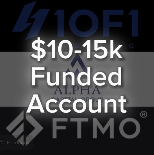 $10k - $15k Funded Account - 2 Phase